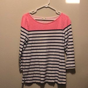 J crew 3/4 sleeve top